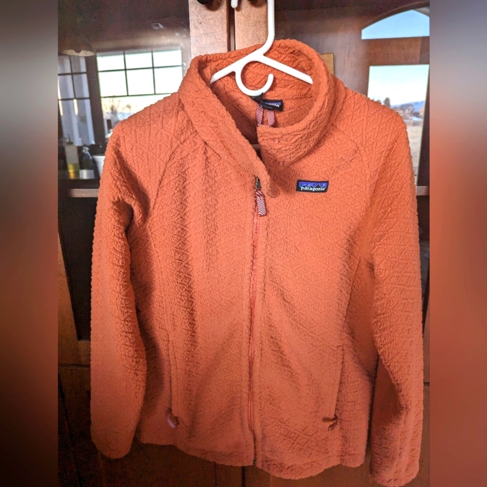 Quilted Patagonia fleece jacket